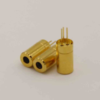 PIN الليزر 6x12mm لوحات مؤشر الليزر الصغيرة 635nm 5 ميجا واط قبضة الليزر مسدس